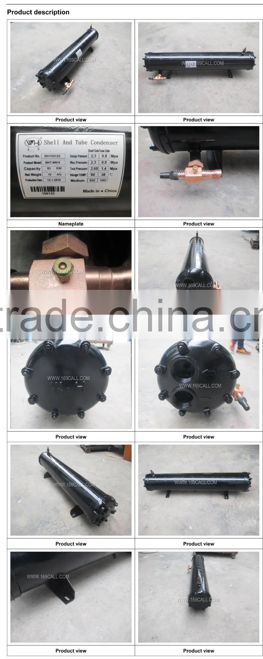 Shell Pipe Heat Exchanger /shell and tube heat exchanger