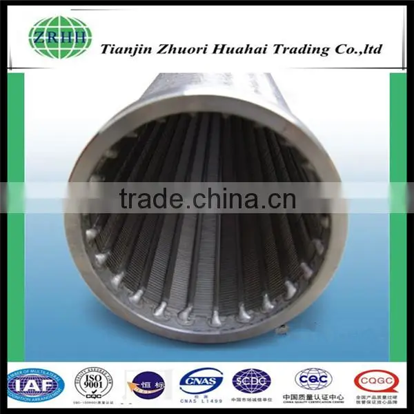 Cleaning solution type of pre-filtration wedge screen water filter strainer