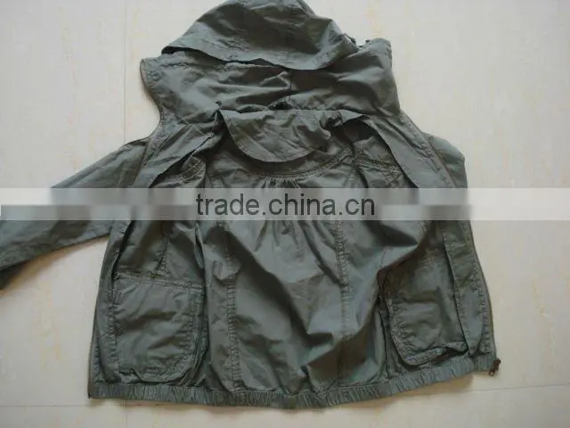 Girls cotton washed jackets for spring season 2012