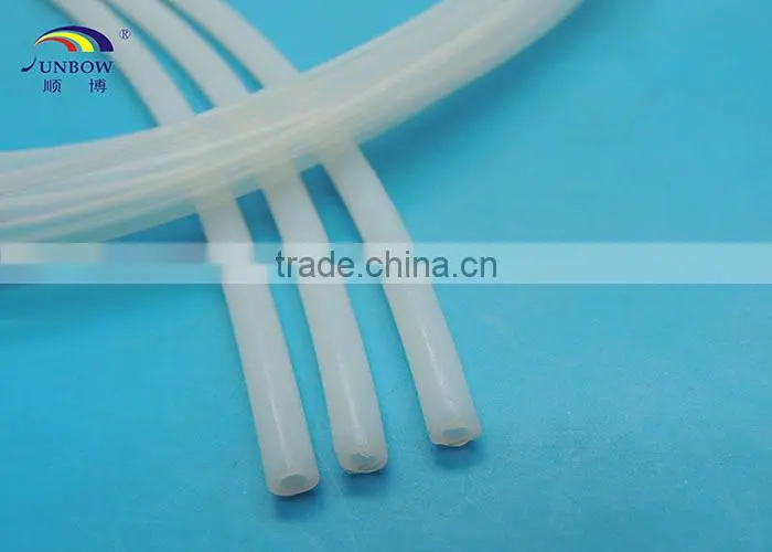 High Temperature Withstand Transparent 2.0*4.0MM Extruded PTFE Tubes For 3D Printers