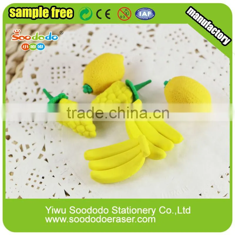 Fruit eraser stationery for kids