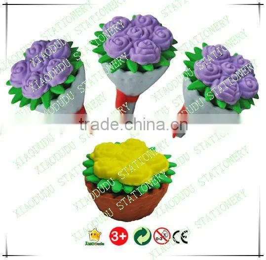 Mini Candy Macaron Shaped 3D Eraser