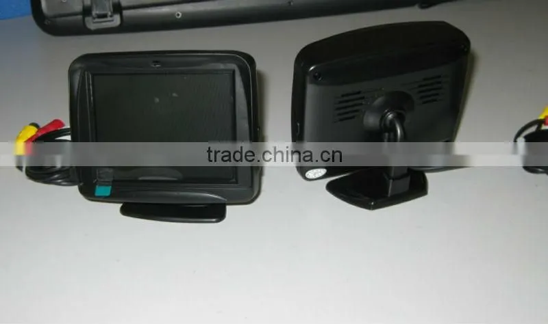 TFT006-4S Rearviem Parking Sensor Full Kit Camera TFT-4S 4.3'' inch Monitor Rear-view video parking sensor system