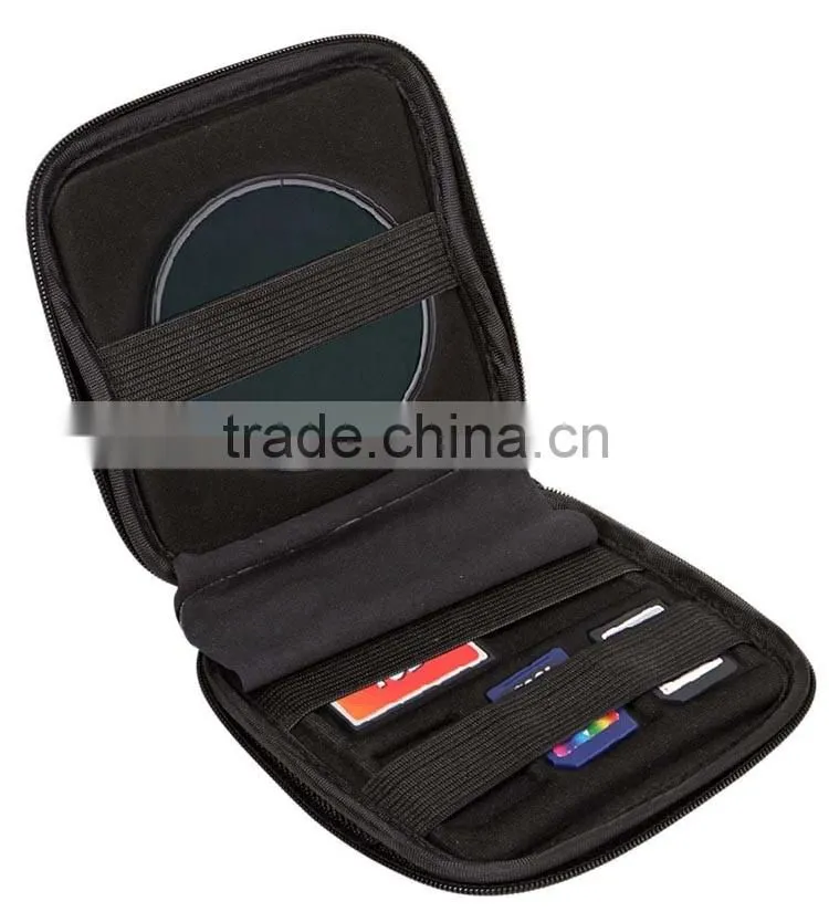 5pc Camera Lens Bags SD Memory Card Organizing Case Accessory Belt,Polyester camera bag