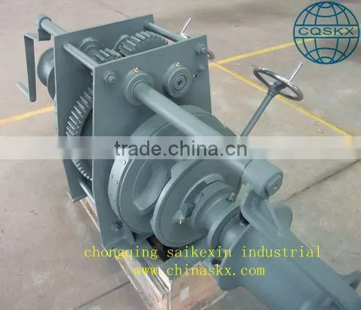Wire ope winch/hand windlass/ winch/steel cable windlass