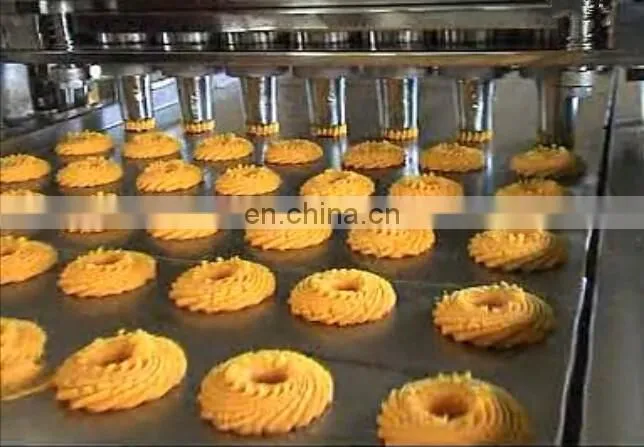 cup cake processing line with bake rotary oven tunnel oven
