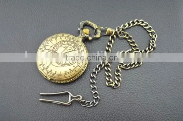 classic vintage pocket watch mechanical pocket watch with compass china watch factory