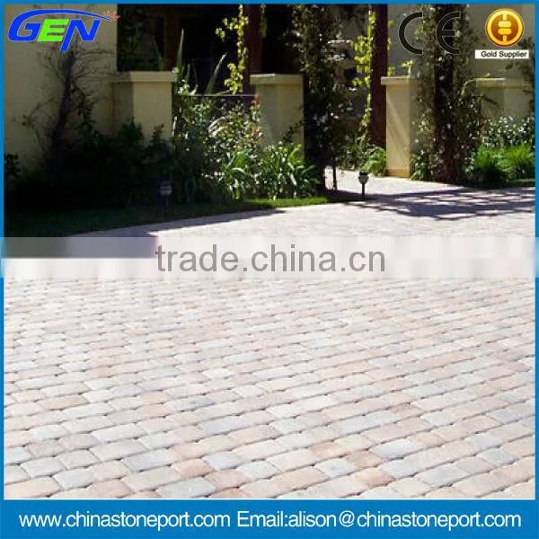 Person House Driveway Paving Granite Stone
