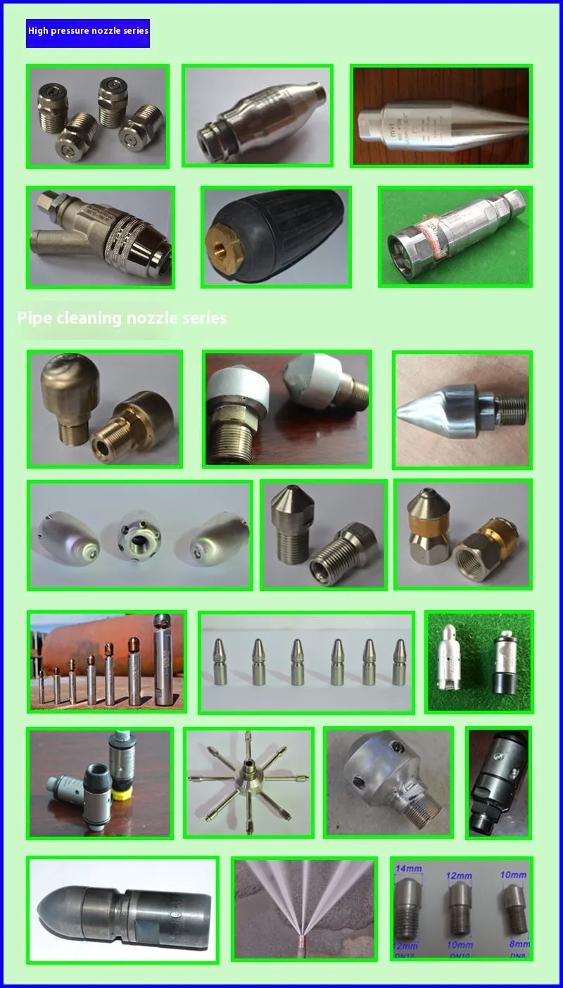 High Efficiency High Pressure Water Jet Cleaning Machine Nozzle Factory Direct High Pressure Cleaning Equipment Metal