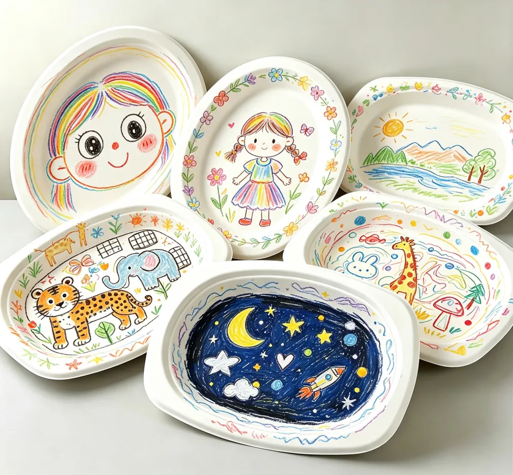kids-craft-paper-plate-doodle-girl-animal