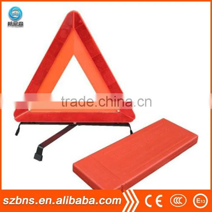 high-quality car safety emergency warning triangles sign for emergency repair