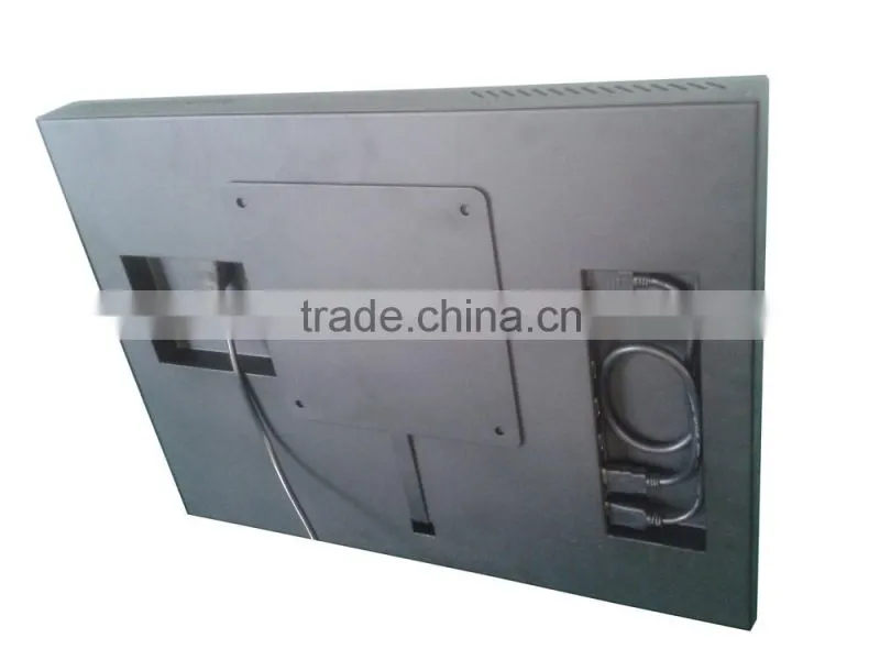 Wall Panel System Touch Screen Computer Wifi Led Advertising Totem Tft Display Computer Kiosk Printer Wall Mount All In One Pc