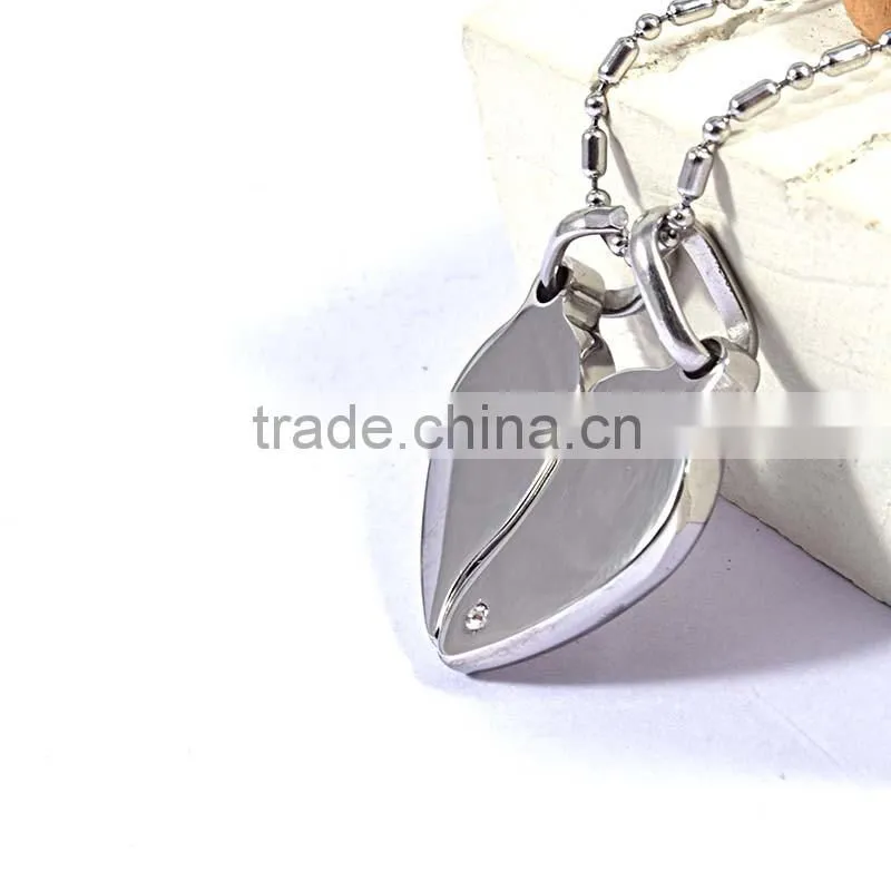 Most Popular Products Fancy Pendant Designs For Girls Couple Heart Pendant
