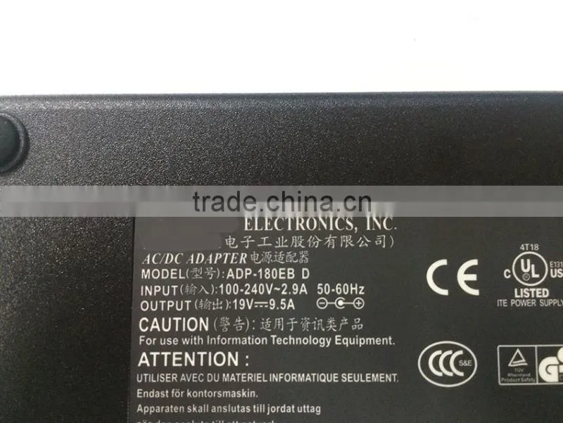 180W 9.5A 19V original Laptop AC Adapter For asus ADP-180EB D G46 G55