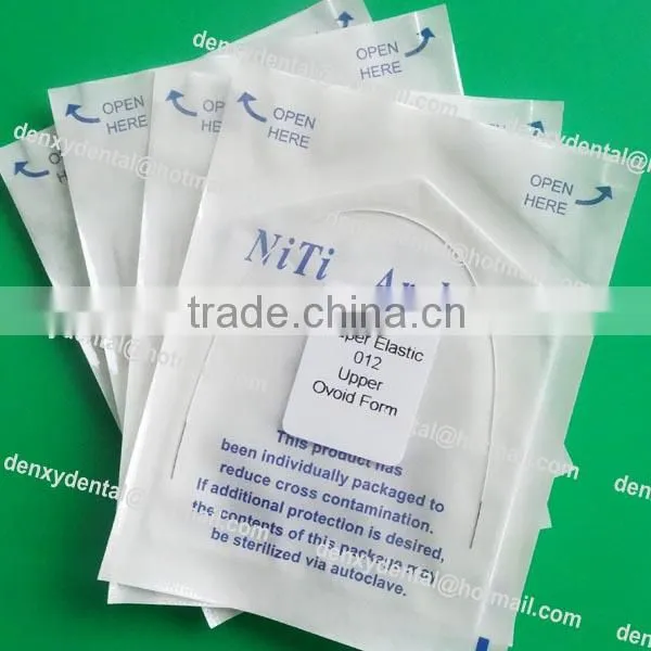 High quality orthodontic wire dental round niti archwires
