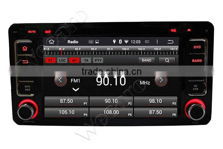 Wecaro WC-MO6238 android 4.4.4 car GPS for mitsubishi outlander android car dvd 2014 3G wifi playstore