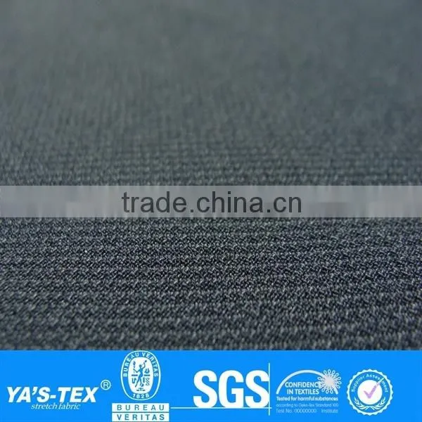 Black Very Small Grid at the Back Polyester Fabric hydroscopic and fast dry For Mountaineering