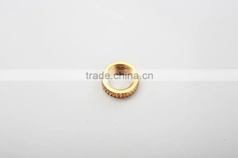 Car Nozzle nut brass knurled nut