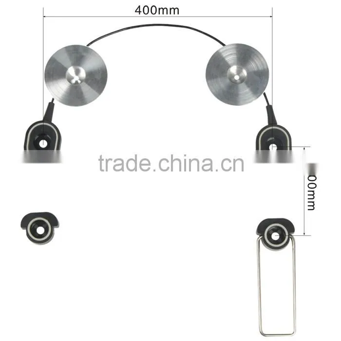 Adjustable wire rope for diffrent size LED TV mounting bracket