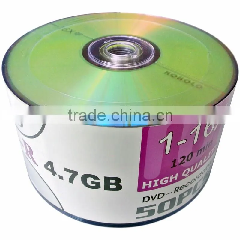 TAIWAN A+ blank dvdr 16x made in Taiwan wholesale