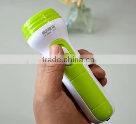 Promotional ABS material 9 LEDS Torch, portable charged torch