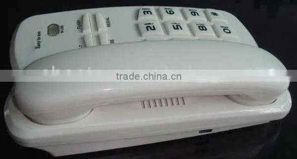 corded big button simple arrange telephone