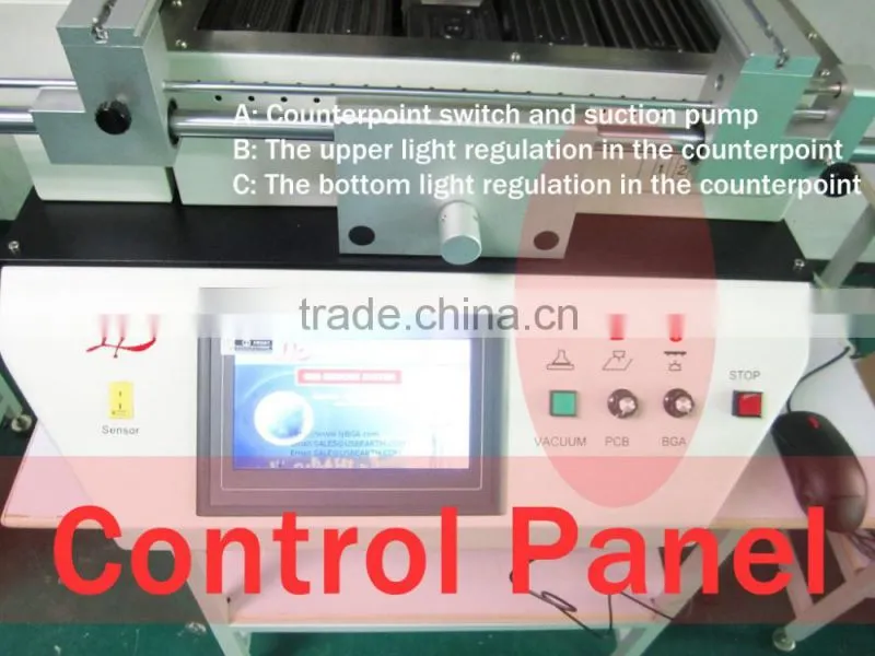 LY SV550C High-tech bga soldering equipment with automatic optical alignment system