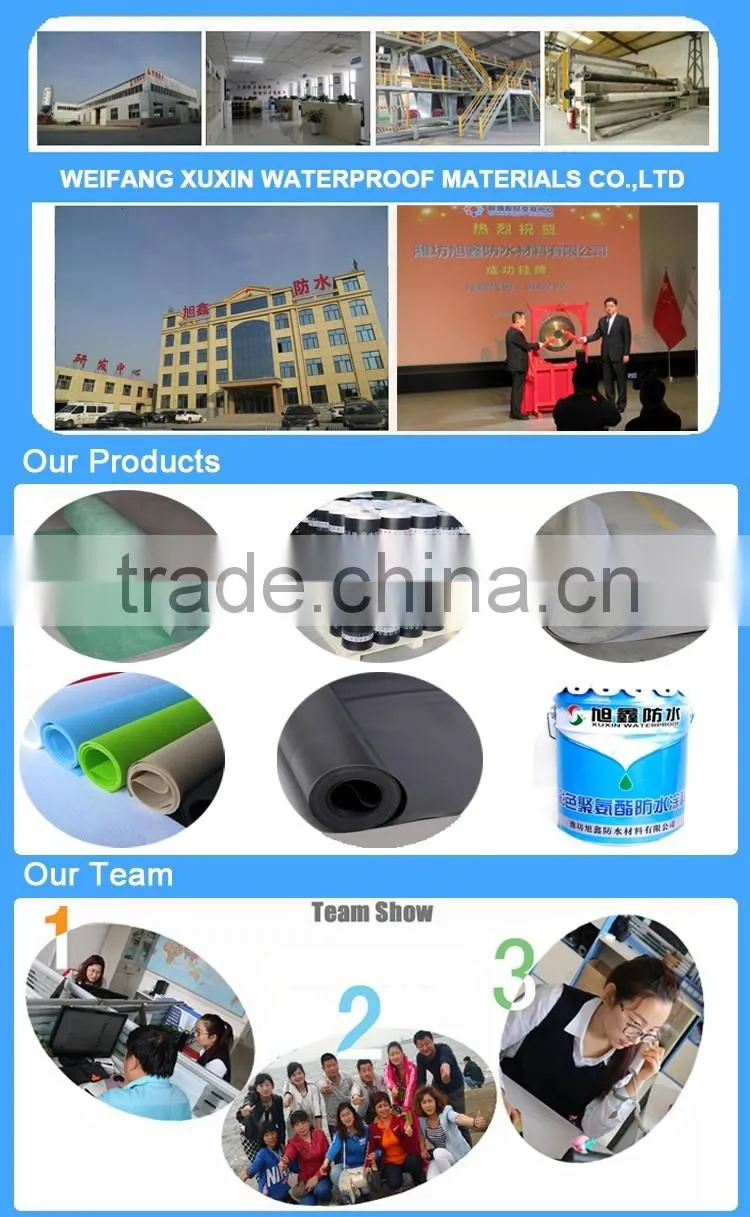 Cheap m2 price polyurethane waterproof coating