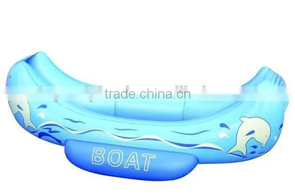 Inflatable canoe kayak with paddles for sale