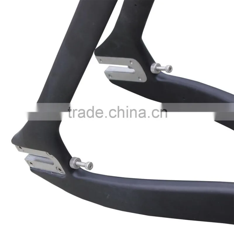 2015 New design carbon track frame ,full carbon track bicycle frame