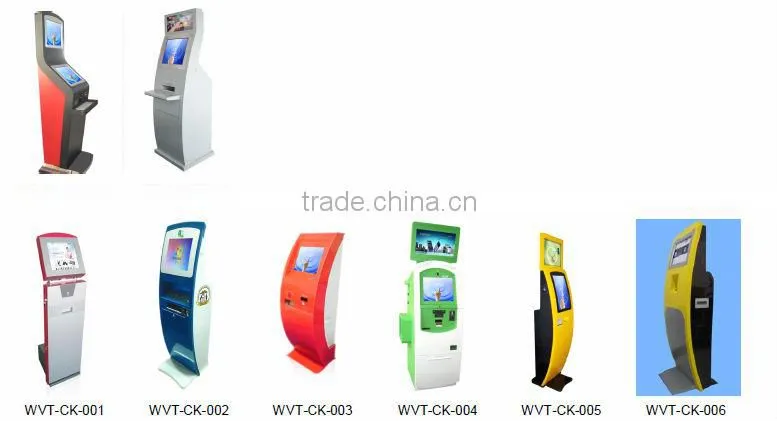 Hot advertising kiosk with coupon printer touch screen