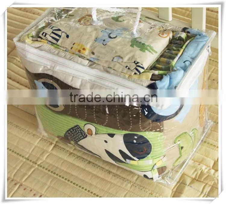 OEM cow print baby bedding