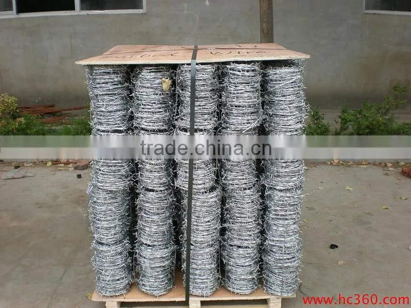 Barbed Wire/High Quality Galvanized Barbed Wire/PVC Coated Barbed Wire