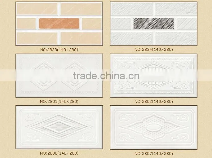 140x280mm ceramic exterior wall tiles