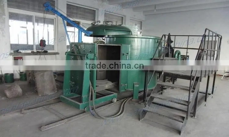 Amorphous magnetic core ribbon spinning machine