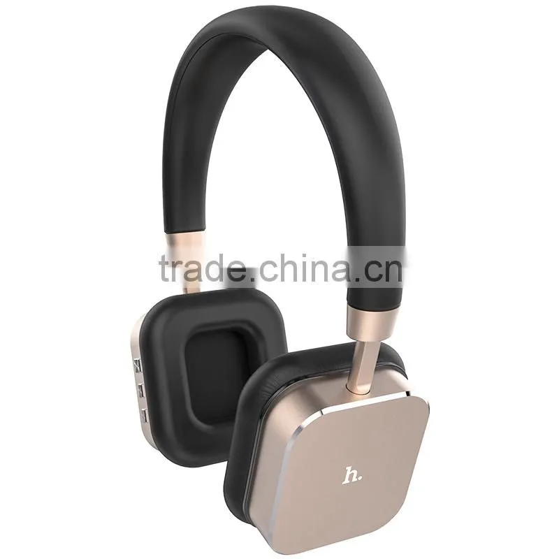 Original HOCO HPW01 3.5mm Universal head-mounted Headphone Stereo Sound Wireless Bluetooth headset For Mobile Phone MT-4722