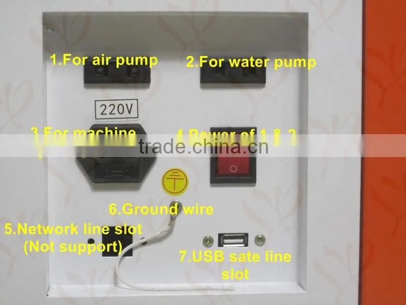 laser cut machine LY CO2 6040 Laser Engraving Machine 60W tube