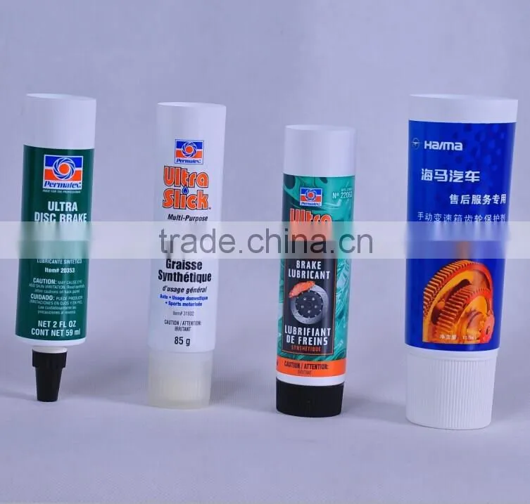 Enviroment friendly ABL cosmetic plastic tube oriented cap