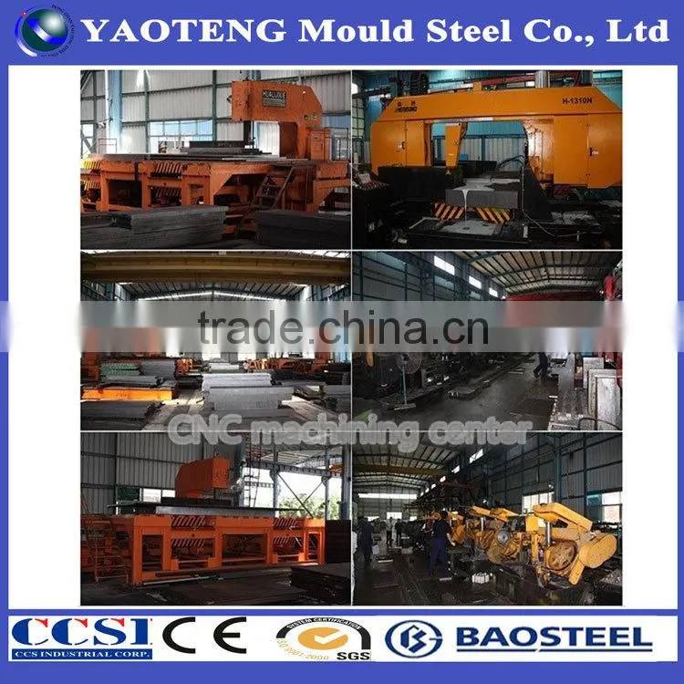 Hot work mould steel h13/1.2344/SKD61 hot forged steel plate direct buy china