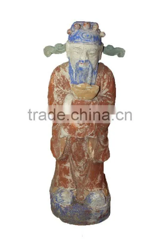 chinese mud buddha