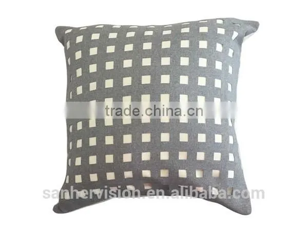 100% Polyester Laser Cut Customise Cushion Cover