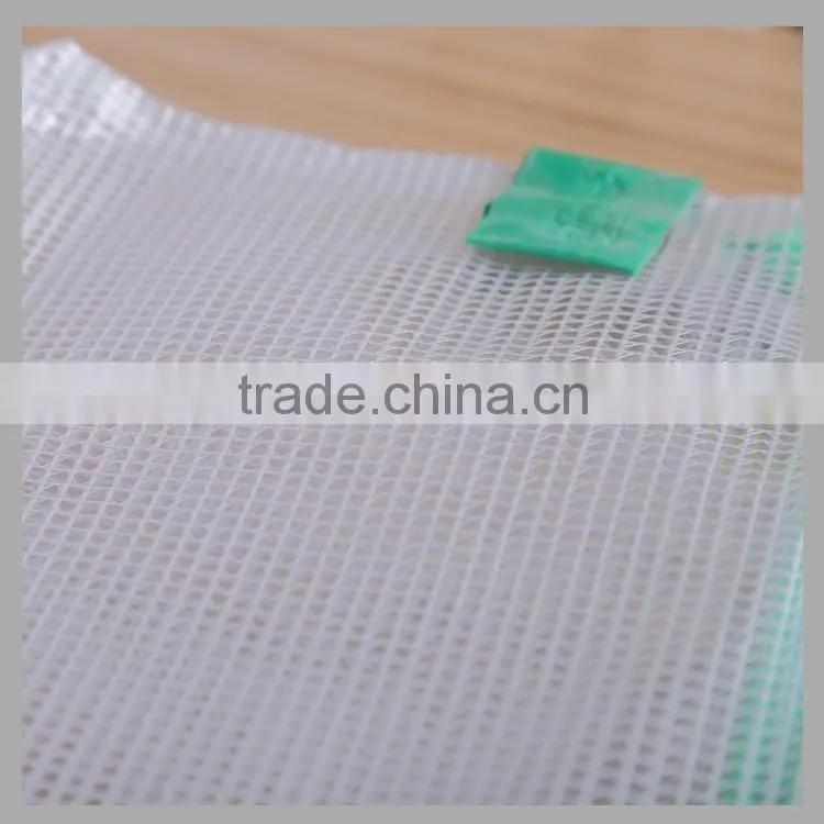 Cheap PVC Lattice clear zippper bag for stationery