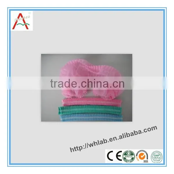 2016 cheap surgical disposable non woven bouffant cap
