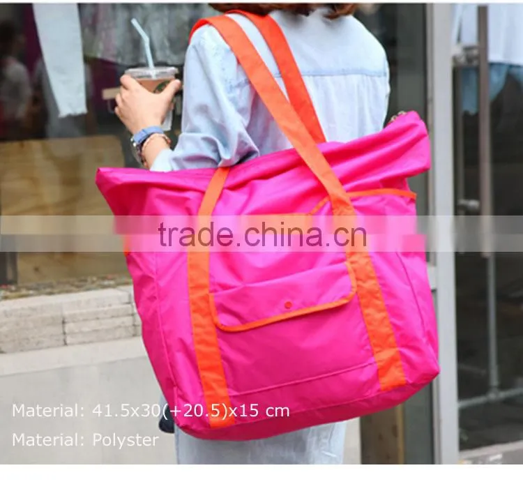 Foldable shopper bag