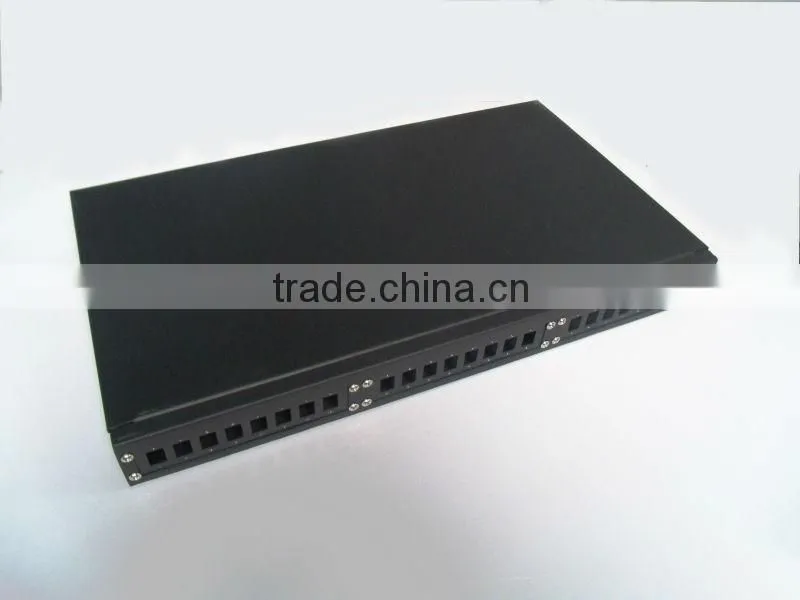 24 FC Cores Fixed rack mounting 1U Fiber Optical Distribution Frame(ODF)