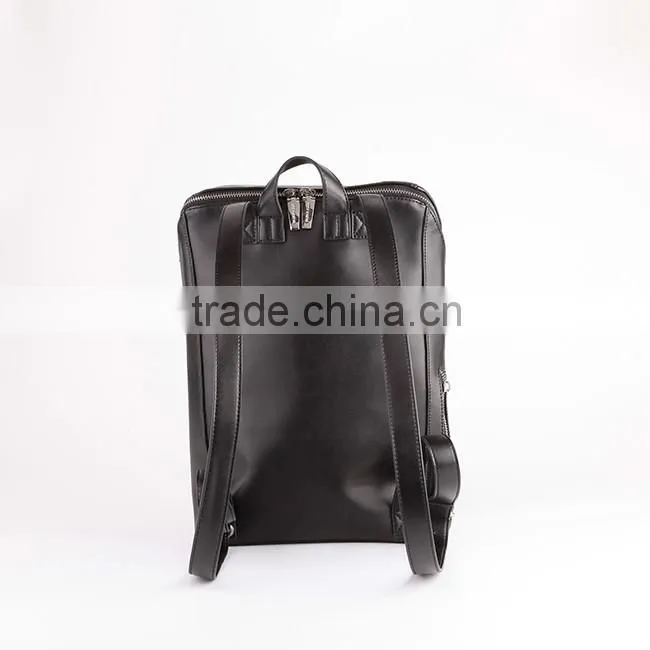 4741 Black Color Fashion PU Material Women Custom Sport Backpack, Backpack Manufacturer China