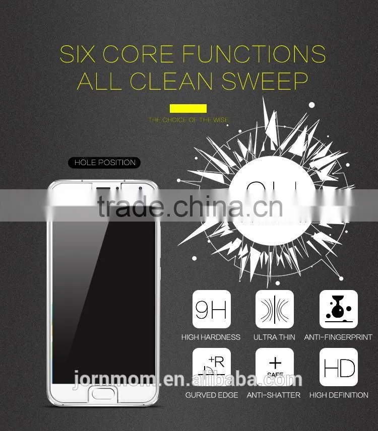 Plastic for mobile phone Brand new tempered glass film for MOTO screen protector with high quality