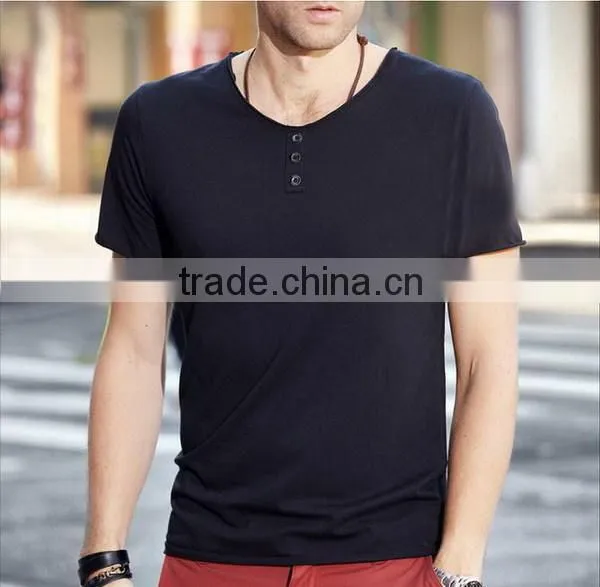 Top level new arrival short sleeve stripe polo men