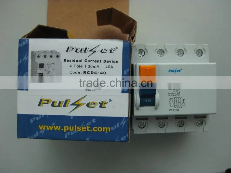 rcd 4 pole