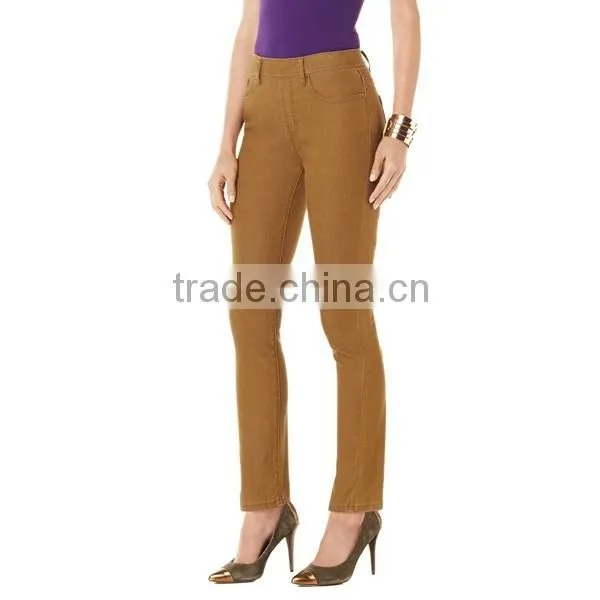 2015 Washed Stretch Denim factory price pants Skinny pants